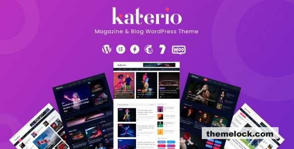 Katerio v1.4 – Magazine & Blog WordPress Theme