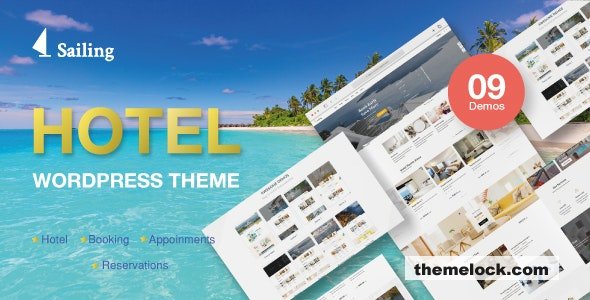 Sailing v4.3.5 – Hotel WordPress Theme