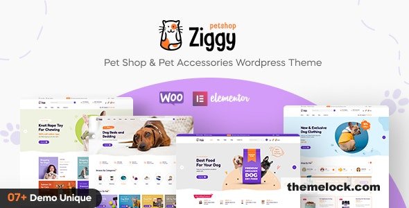 Ziggy v1.2.5 – Pet Shop WordPress Theme