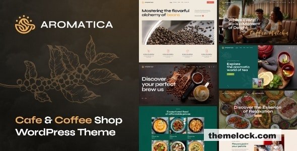 Aromatica v1.2 – Cafe & Coffee Shop WordPress Theme