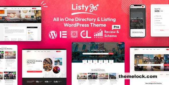 Listygo v1.5.1 – Directory & Listing WordPress Theme