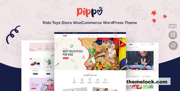 Pippo v1.0.6 – Kids Toys Store WooCommerce WordPress Theme