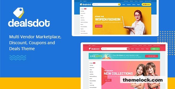 Dealsdot v1.8.9 – Multi Vendor Marketplace Theme