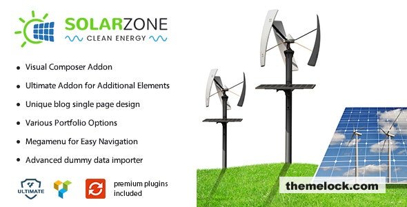 Solar Energy v4.1 – Wind & Power Company WordPress Theme
