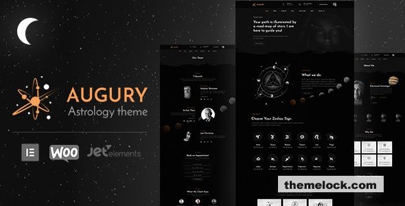 Augury v3.5 – Horoscope, Astrology WordPress Theme