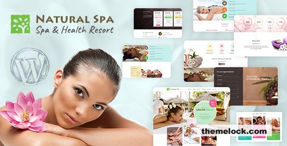 Natural Spa v3.4 – Massage Booking WordPress Theme
