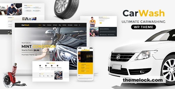 Car Wash v3.2 – Auto Spa WordPress Theme