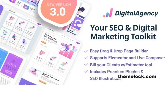 SEO WP v3.3.7 – Online Marketing, SEO, Social Media Agency