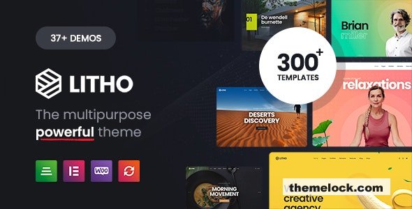 Litho v3.6 – Multipurpose Elementor WordPress Theme
