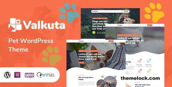Valkuta v1.2.9 – Pet WordPress Theme