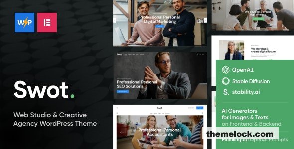 Swot v1.6 - Digital Agency Business & Corporate WordPress Theme