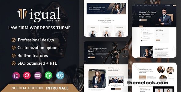 Igual v2.0.2 – Law Firm WordPress Theme