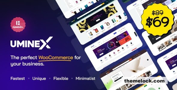 Uminex v1.0.9 – Multipurpose WooCommerce Theme