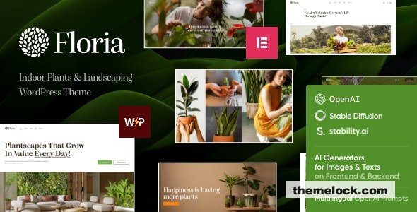 Floria v1.0 – Gardening & Landscaping WordPress Theme
