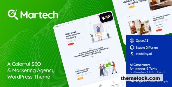 MarTech v1.0 – Marketing Agency WordPress Theme