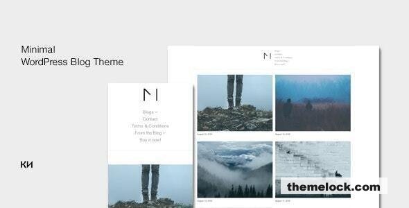 Miniblog v2.0.2 – Multipurpose, Minimal WordPress Theme