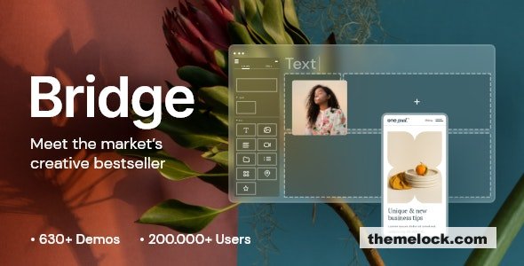 Bridge v30.6.1 – Creative Multi-Purpose WordPress Theme