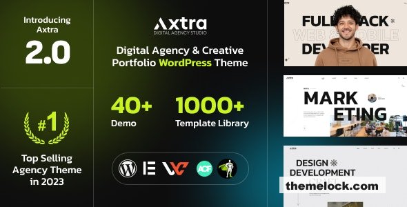 Axtra v3.0.3 – Digital Agency Creative Portfolio Theme