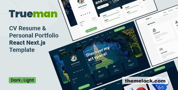 Trueman v1.3.2 - Resume WordPress Theme