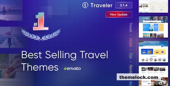 Traveler v3.1.5 – Travel Booking WordPress Theme