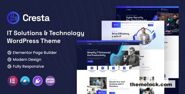 Cresta v1.1.0 - IT Solutions & Technology WordPress Theme