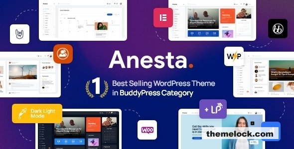 Anesta v1.5.3 – Intranet, Extranet, Community and BuddyPress WordPress Theme