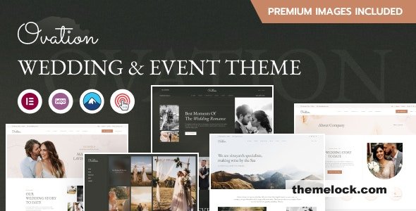 Ovation v1.0.3 - Wedding & Event Photography WordPress Theme