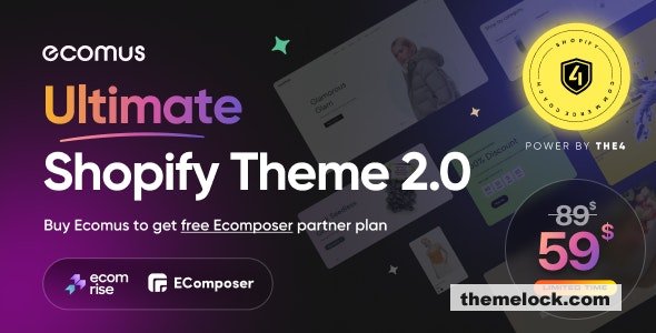 Ecomus v2.0.0 - Multipurpose WooCommerce Theme