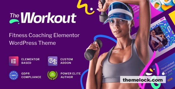 The Workout v1.0.9 – Trainer Fitness WordPress Theme