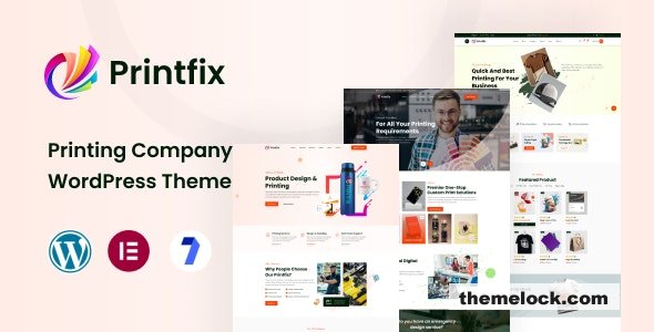 Printfix v1.0.8 – Printing Services Company WordPress Theme