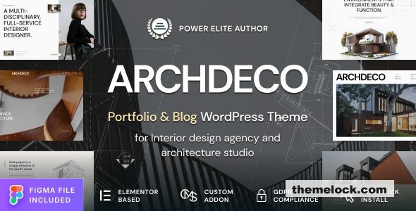Archdeco v1.0.3 – Architecture & Interior Design Agency Portfolio WordPress Theme