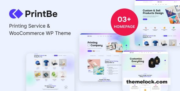 PrintBe v1.0.15 - Printing Service & WooCommerce WP Theme