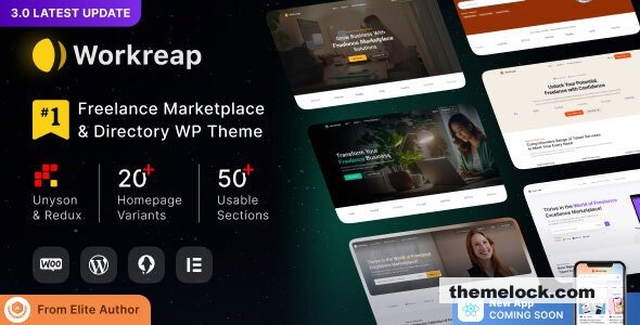 Workreap v3.0.3 – Freelance Marketplace WordPress Theme