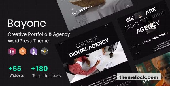 Bayone v1.0.3 – Creative Agency & Portfolio WordPress Theme