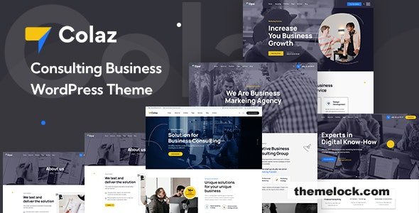 Colaz v1.0 – Business Consulting WordPress Theme