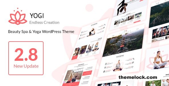 Yogi v2.9.0 – Health Beauty & Yoga WordPress Theme