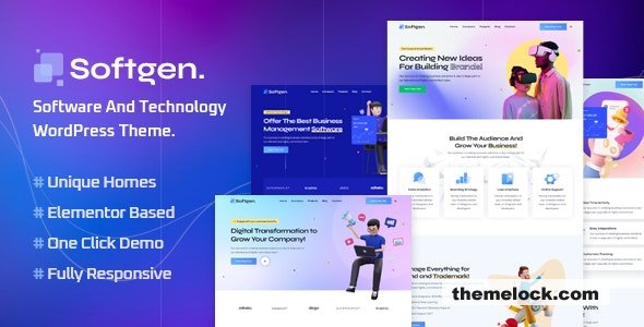 Softgen v1.0.1 – Software & Technology WordPress Theme