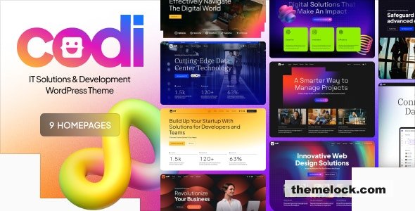 Codi v1.0.4 – IT Services WordPress Theme