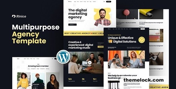 Rinico v1.01 – Multipurpose Agency WordPress Theme