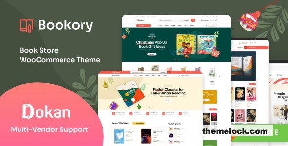 Bookory v2.2.6 – Book Store WooCommerce Theme