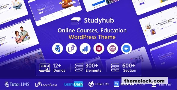 Studyhub v1.1.8 - Education WordPress Theme