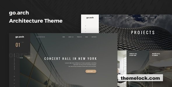 go.arch v1.3.3 - Architecture and Interior WordPress Theme