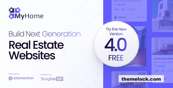 MyHome v4.1.2 – Real Estate WordPress Theme