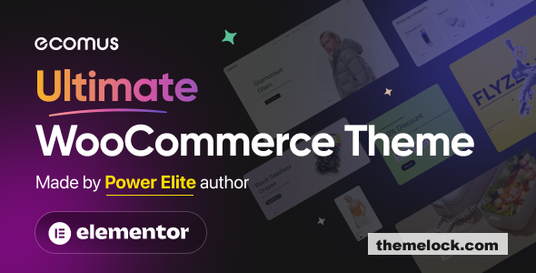 Ecomus v2.3.1 – Multipurpose WooCommerce Theme