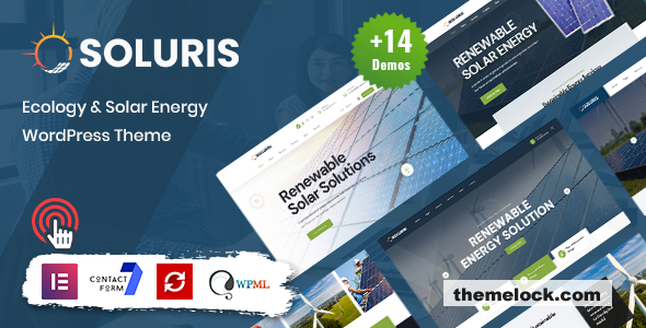 Soluris v1.0.9 – Ecology & Solar Energy WordPress Theme