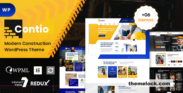 Contio v1.1.4 – Construction WordPress