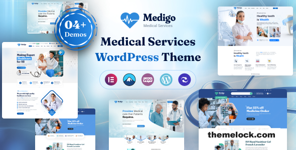 Medigo v1.0.1 - Medical WordPress Theme