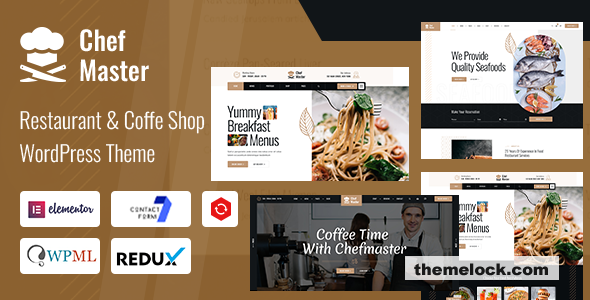 Chefmaster v1.0.1 - Restaurant WordPress Theme
