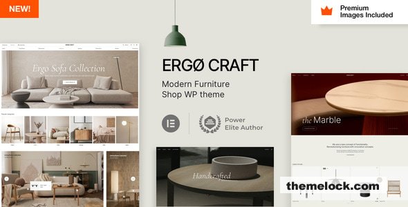 ErgoCraft v26 - Furniture Shop WordPress Theme