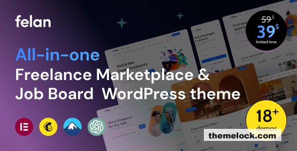 Felan v1.1.4 – Freelance Marketplace and Job Board WordPress Theme